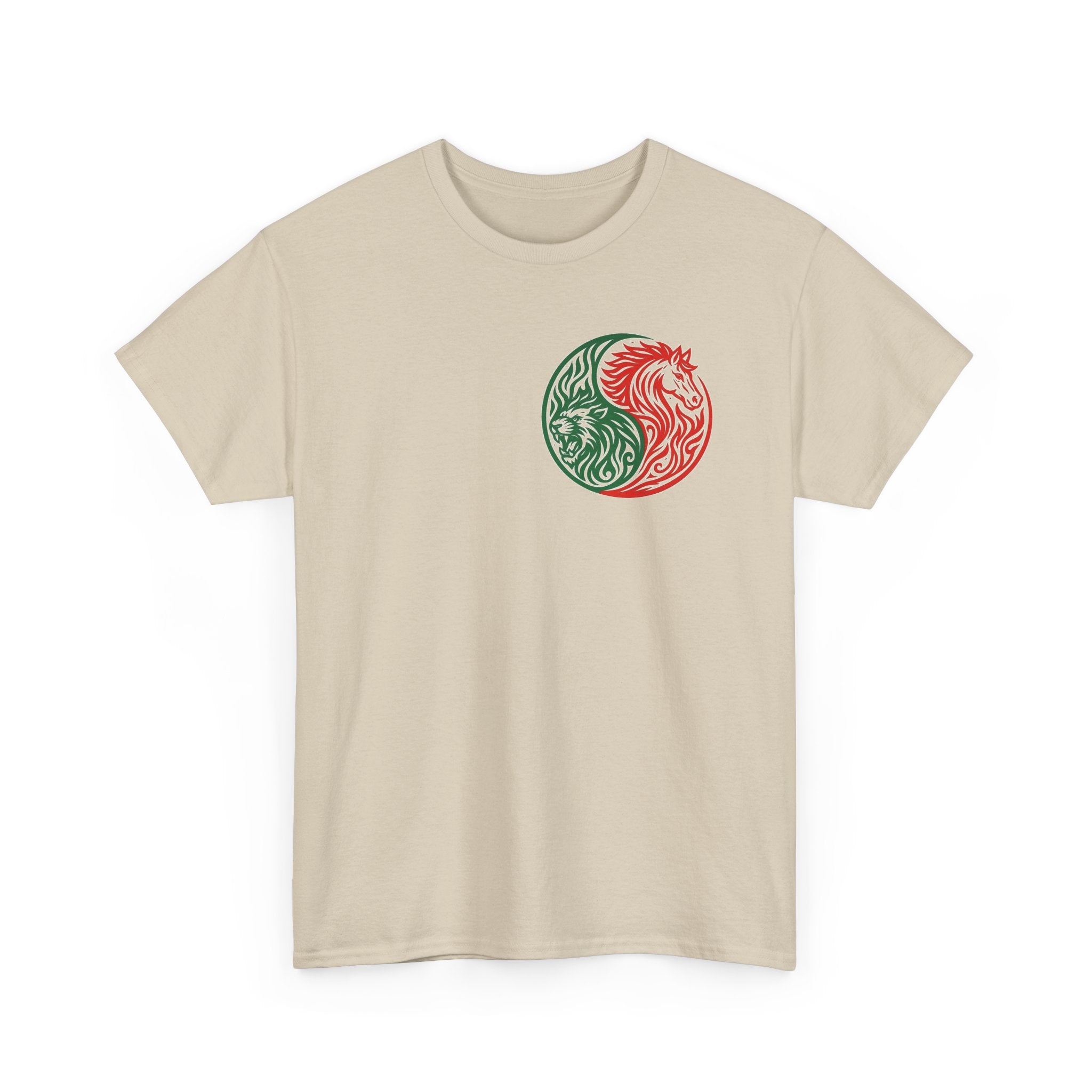Zodiac Yin-Yang Tee — Joyful & Sincere Aries-Taurus Birthday Shirt