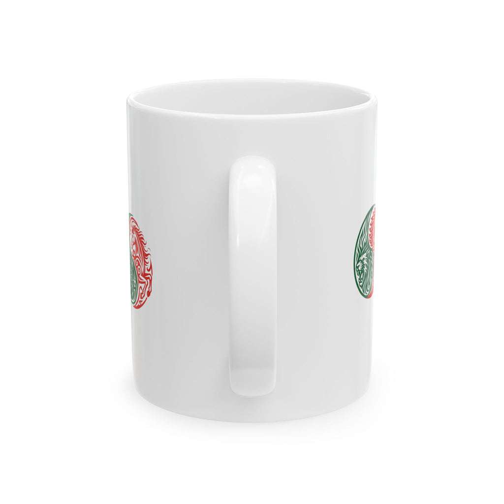 Joyful & Sincere Zodiac Yin-Yang Mug — Inspiring, Independent & Intelligent (11oz/15oz)