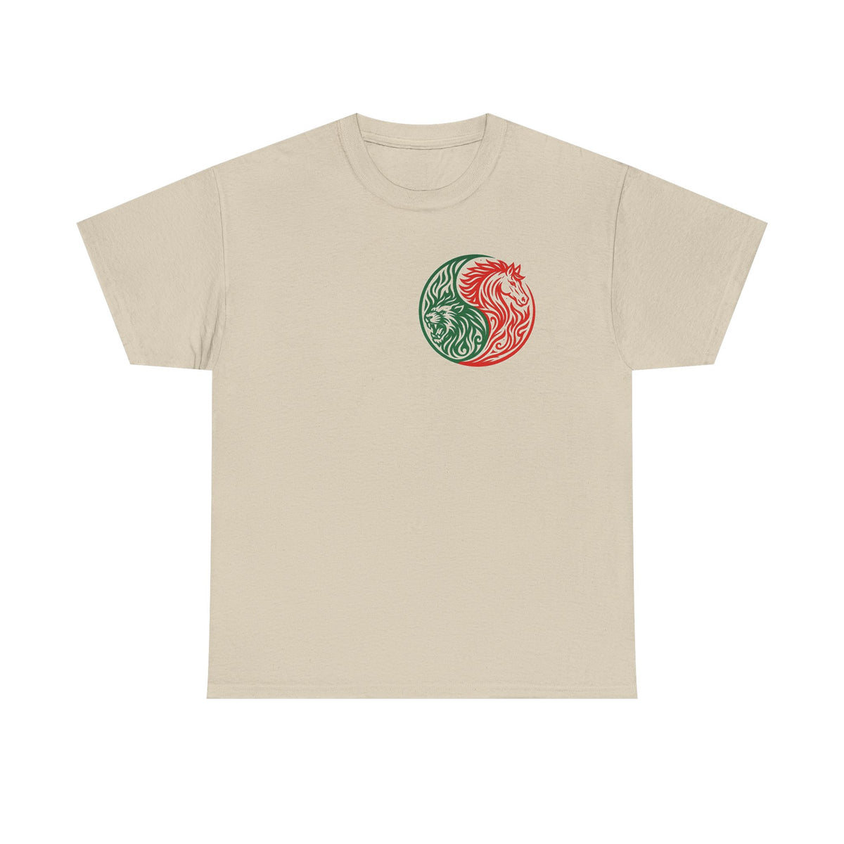 Zodiac Yin-Yang Tee — Joyful & Sincere Aries-Taurus Birthday Shirt