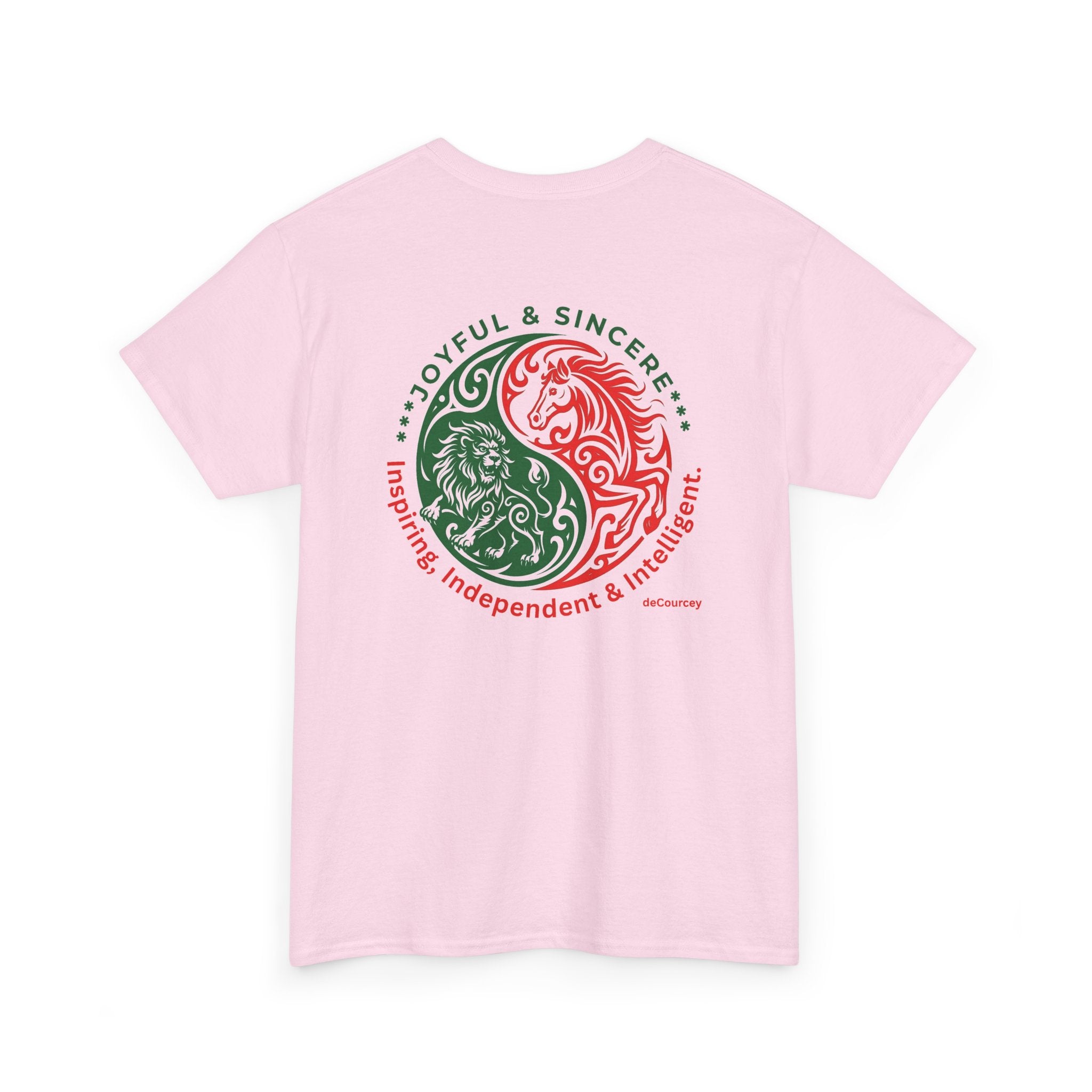 Zodiac Yin-Yang Tee — Joyful & Sincere Aries-Taurus Birthday Shirt
