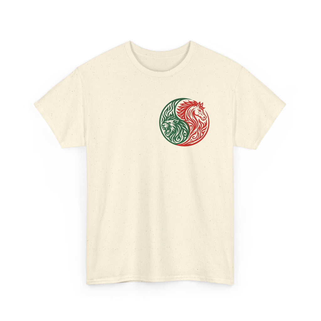 Zodiac Yin-Yang Tee — Joyful & Sincere Aries-Taurus Birthday Shirt