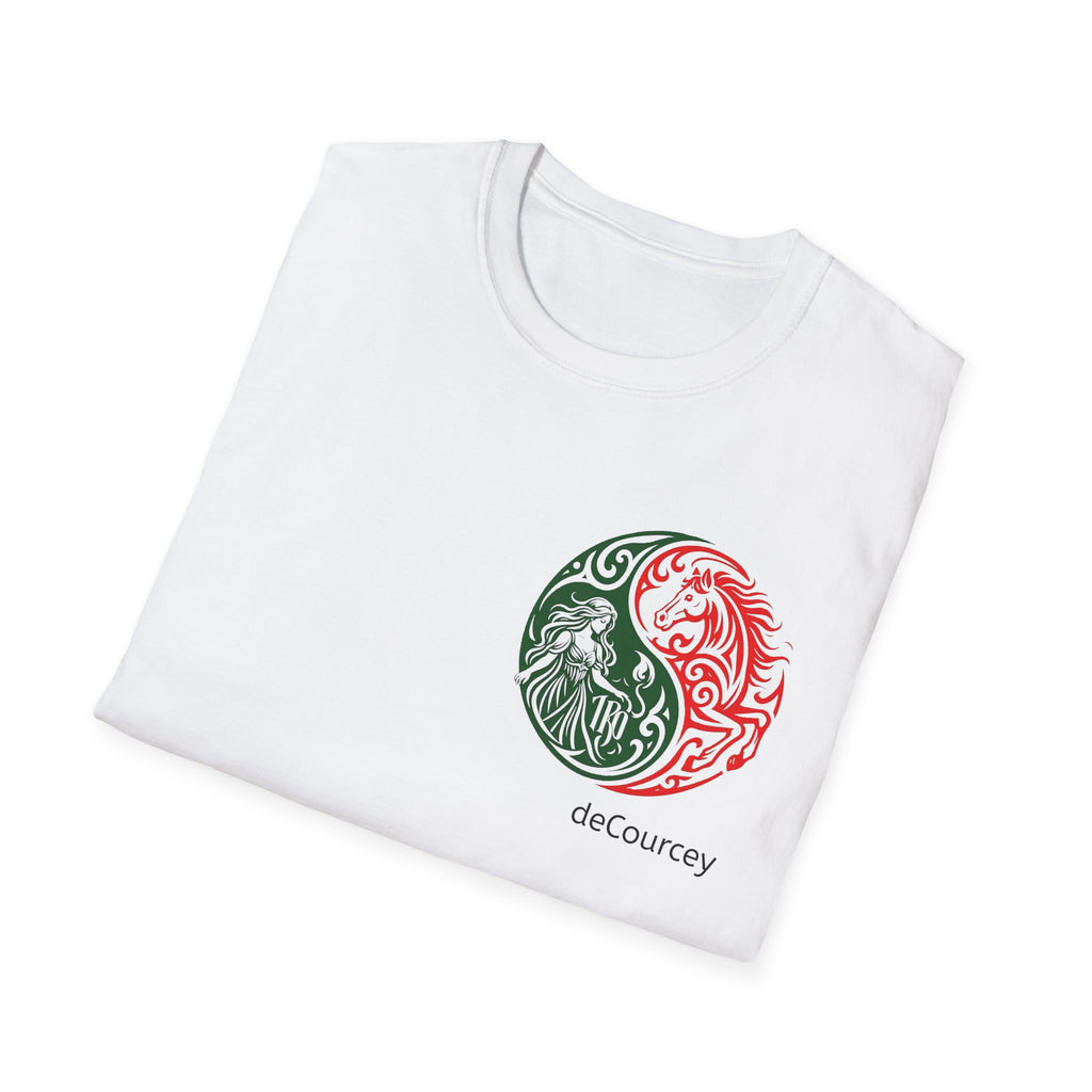 Yin Yang Horse & Maiden T-Shirt — "A Harmonious Spirit" Graphic Tee
