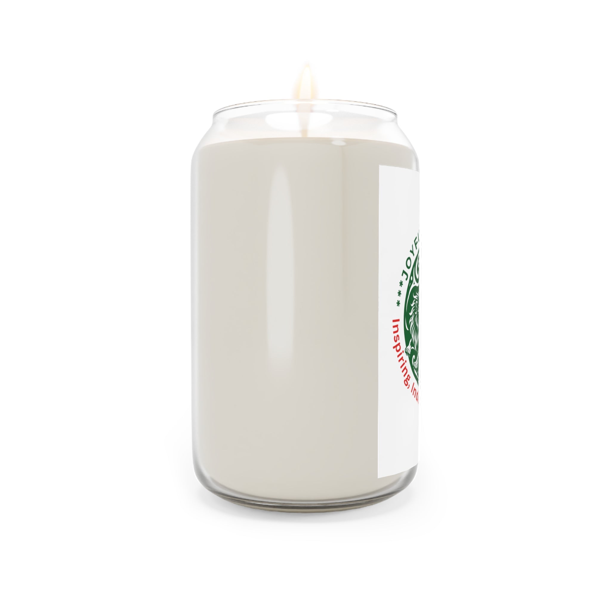 Zodiac Yin Yang Soy Candle — Joyful & Sincere Scented 13.75oz