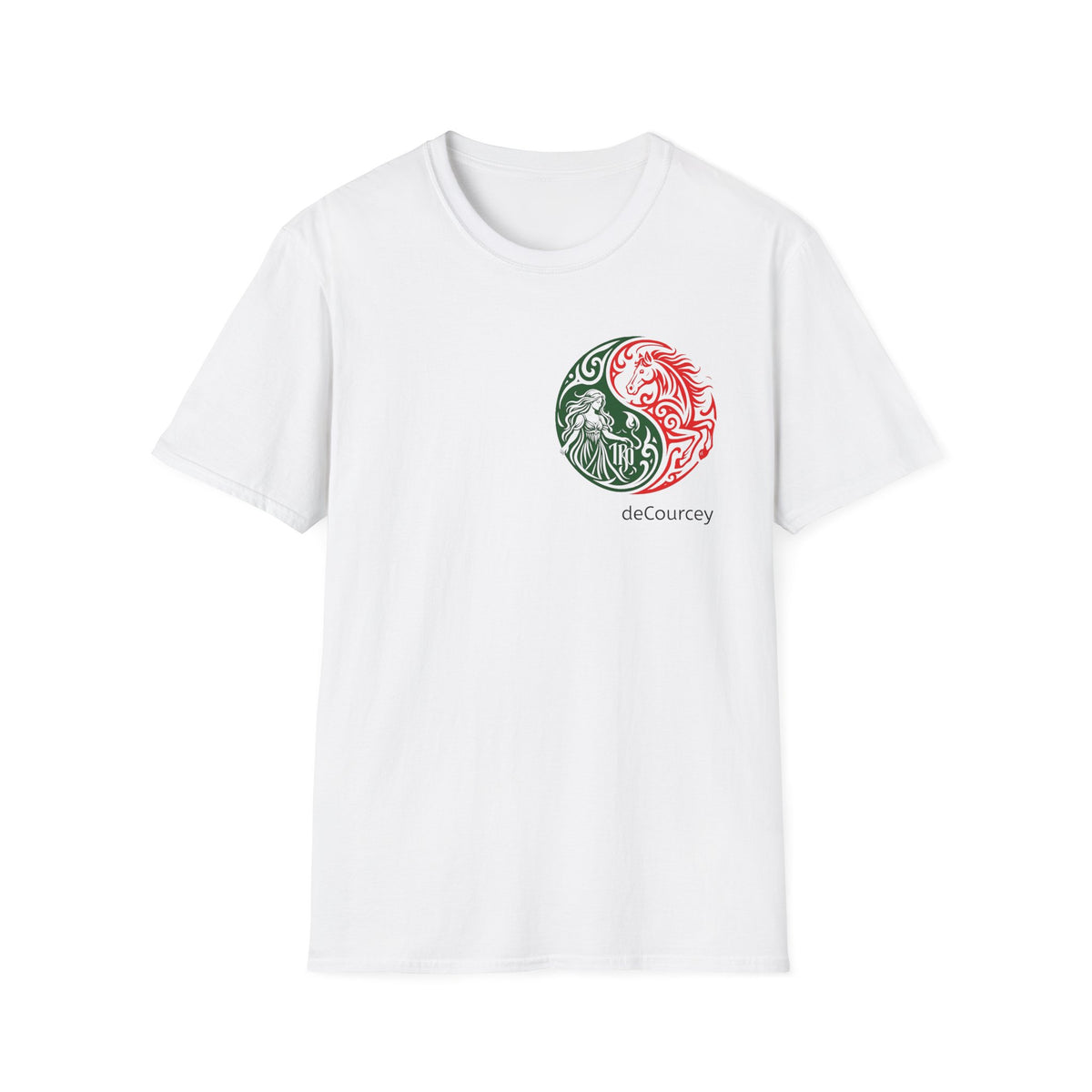 Yin Yang Horse & Maiden T-Shirt — "A Harmonious Spirit" Graphic Tee