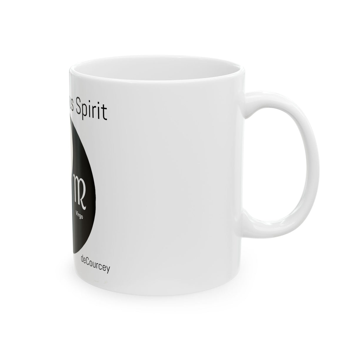 Yin-Yang Zodiac Mug — "A Harmonious Spirit" (Horse + Virgo)