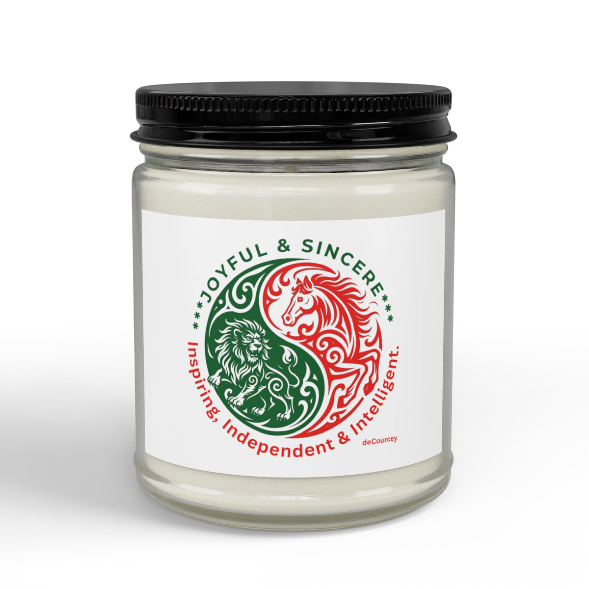 Scented Soy Candle (4 & 9oz) — Joyful & Sincere Holiday Aroma