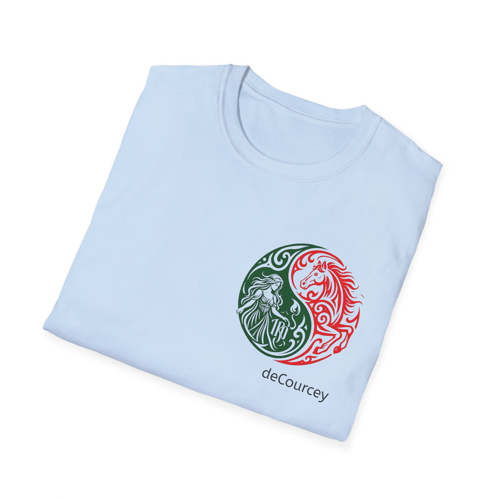 Yin Yang Horse & Maiden T-Shirt — "A Harmonious Spirit" Graphic Tee
