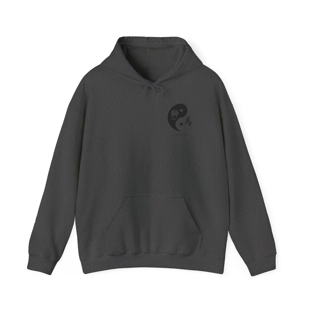 Yin Yang Zodiac Hoodie — Horse & Goat Chinese Zodiac Spiritual Sweatshirt
