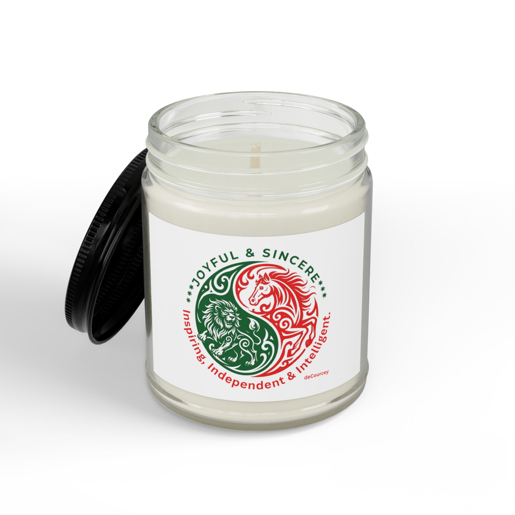 Scented Soy Candle (4 & 9oz) — Joyful & Sincere Holiday Aroma