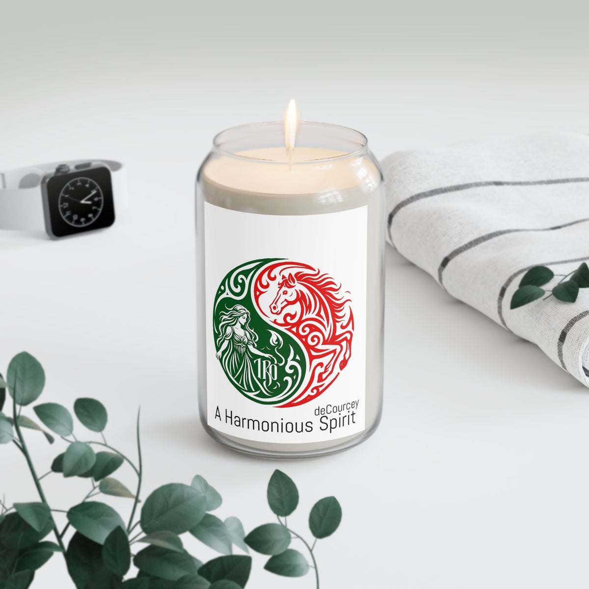 A Harmonious Spirit Soy Candle — 13.75oz Scented Jar