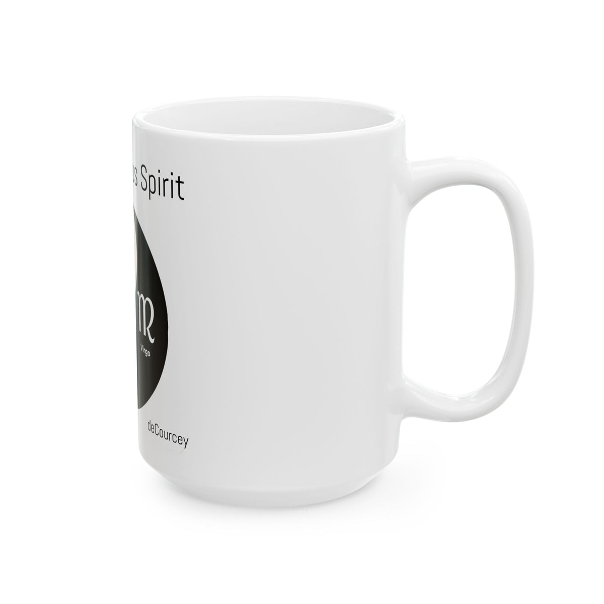 Yin-Yang Zodiac Mug — "A Harmonious Spirit" (Horse + Virgo)