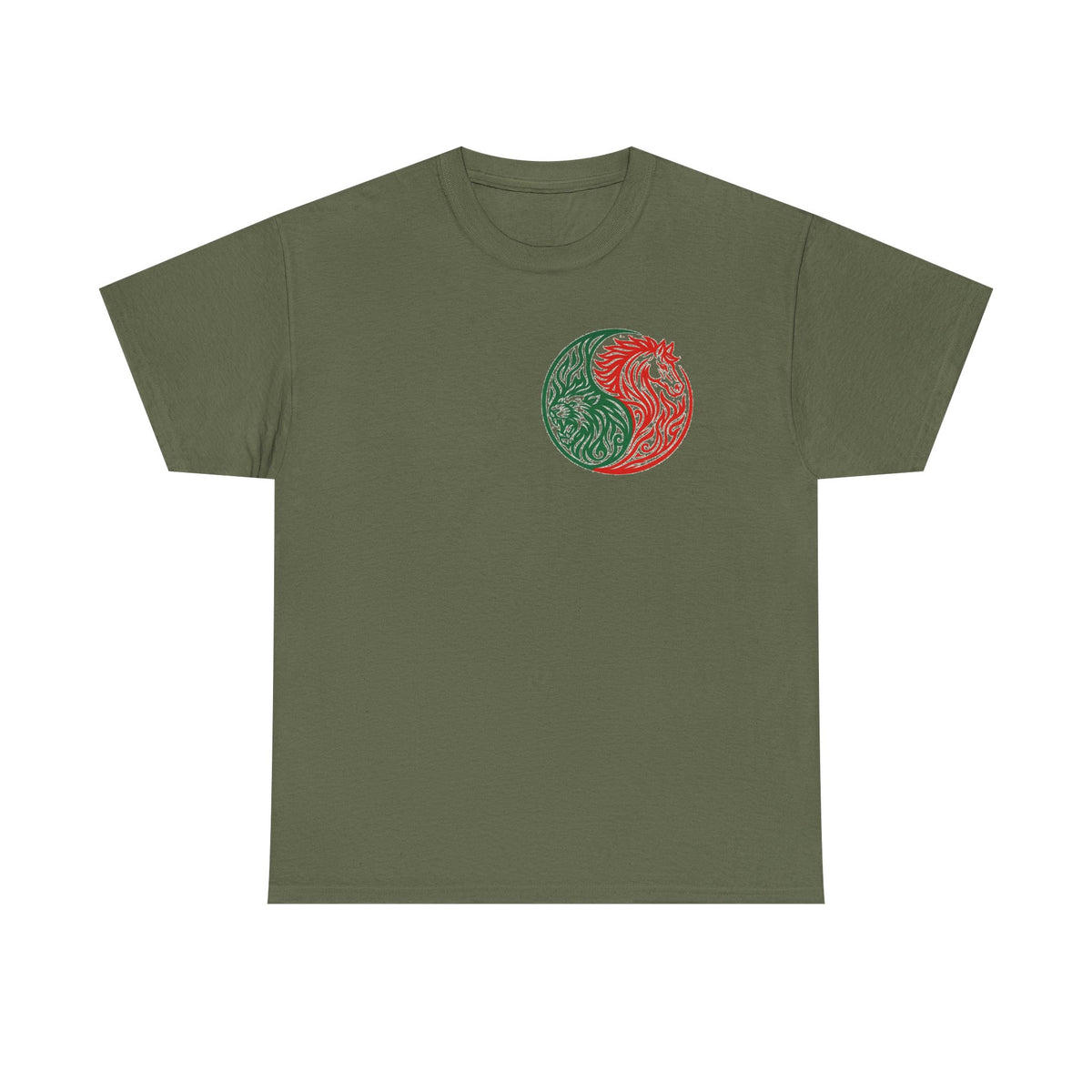 Zodiac Yin-Yang Tee — Joyful & Sincere Aries-Taurus Birthday Shirt
