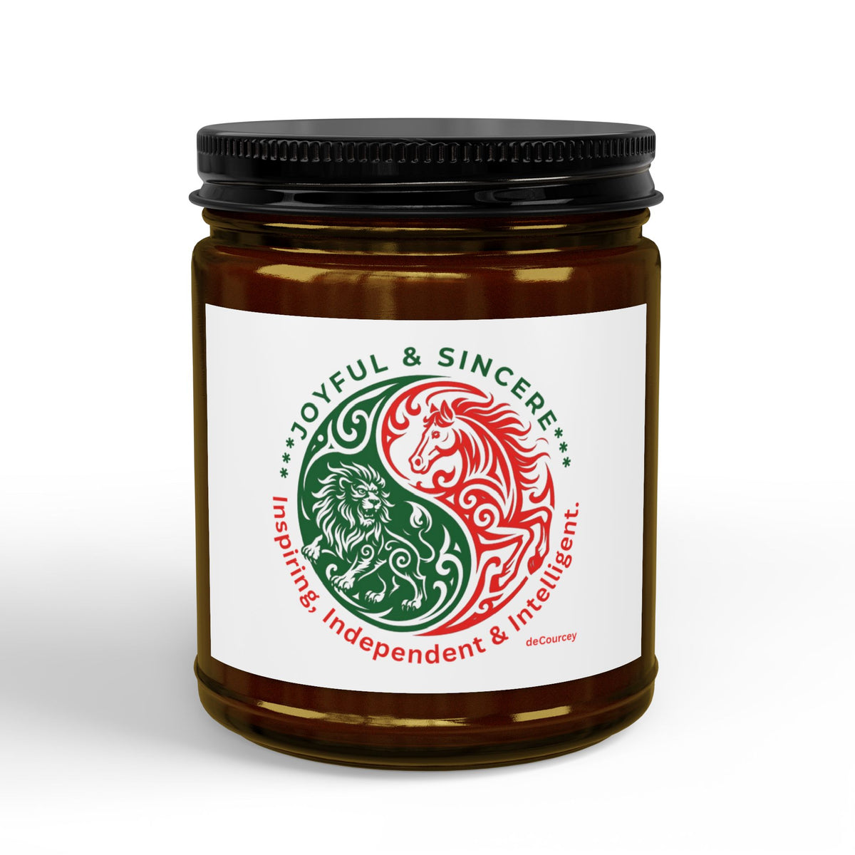 Scented Soy Candle (4 & 9oz) — Joyful & Sincere Holiday Aroma