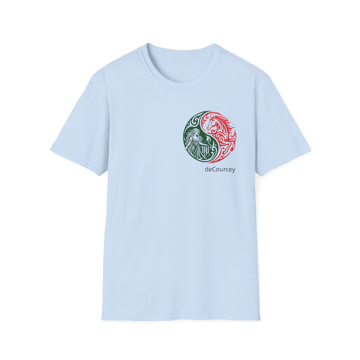 Yin Yang Horse & Maiden T-Shirt — "A Harmonious Spirit" Graphic Tee