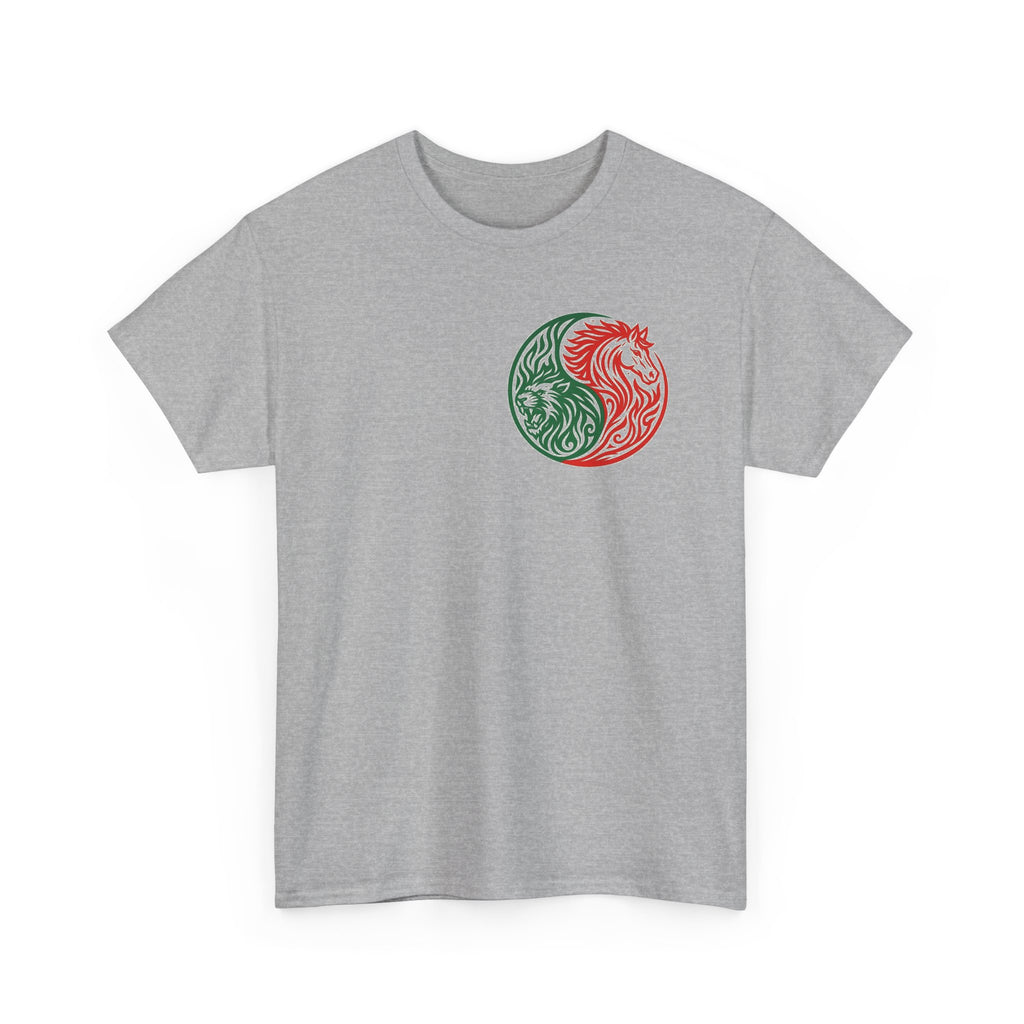 Zodiac Yin-Yang Tee — Joyful & Sincere Aries-Taurus Birthday Shirt